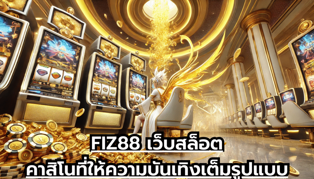 FIZ88 เว็บสล็อตและคาสิโนที่ให้ความบันเทิงเต็มรูปแบบ