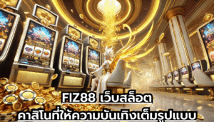 FIZ88 เว็บสล็อตและคาสิโนที่ให้ความบันเทิงเต็มรูปแบบ