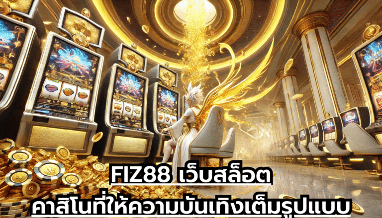 FIZ88 เว็บสล็อตและคาสิโนที่ให้ความบันเทิงเต็มรูปแบบ
