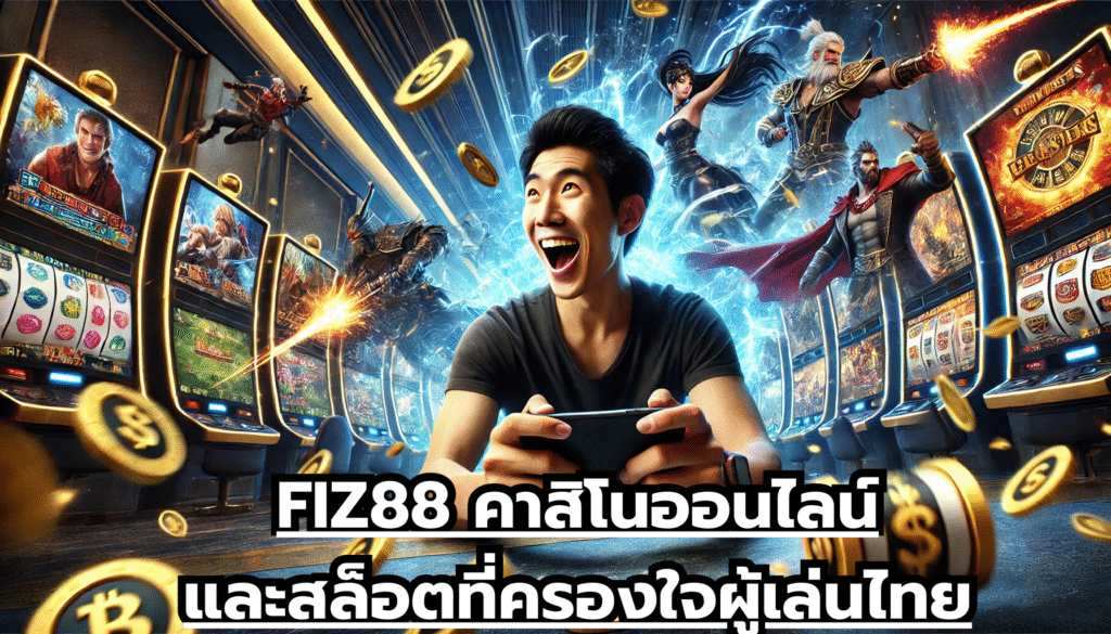 FIZ88 คาสิโนออนไลน์และสล็อตที่ครองใจผู้เล่นไทย