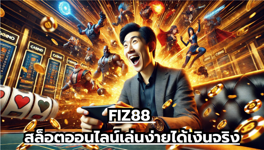 FIZ88 สล็อตออนไลน์เล่นง่ายได้เงินจริง