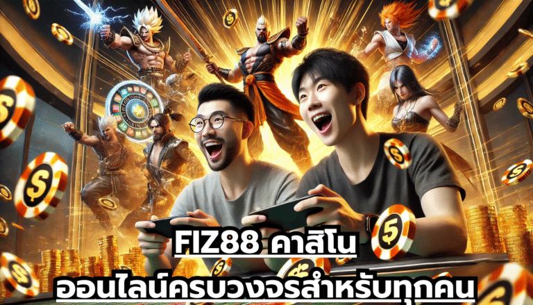 FIZ88 คาสิโนออนไลน์ครบวงจรสำหรับทุกคน