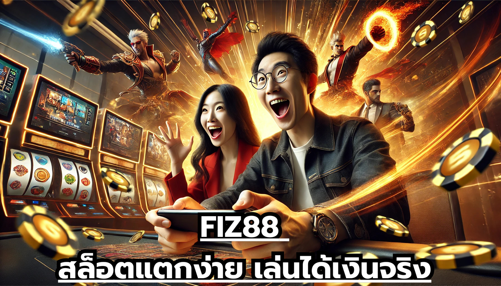 FIZ88 สล็อตแตกง่าย เล่นได้เงินจริง